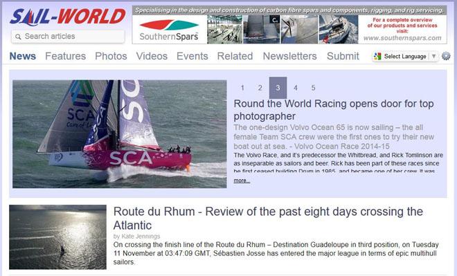 Sail-World.com - a screen shot © SW